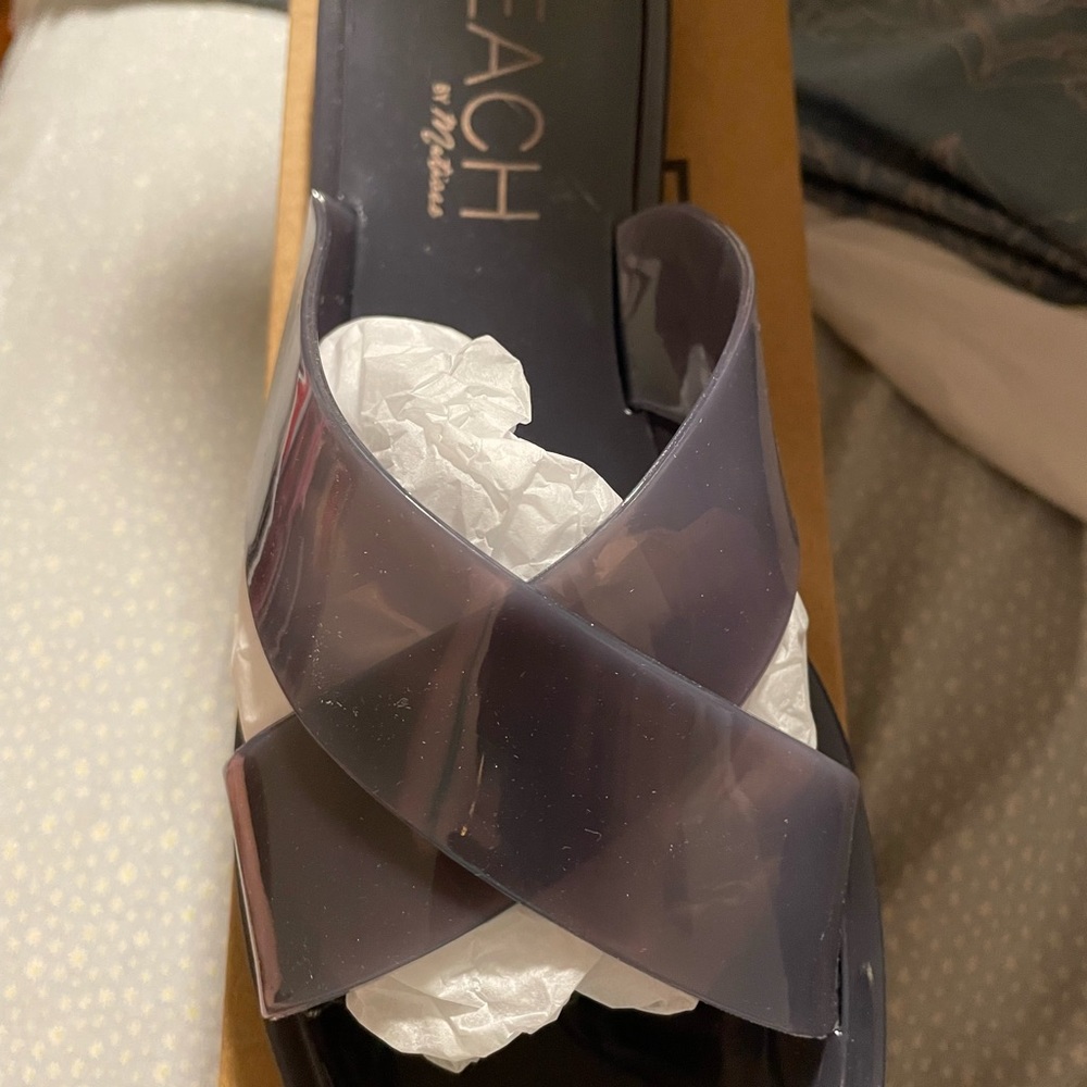 Brand new in box jelly slides size 9